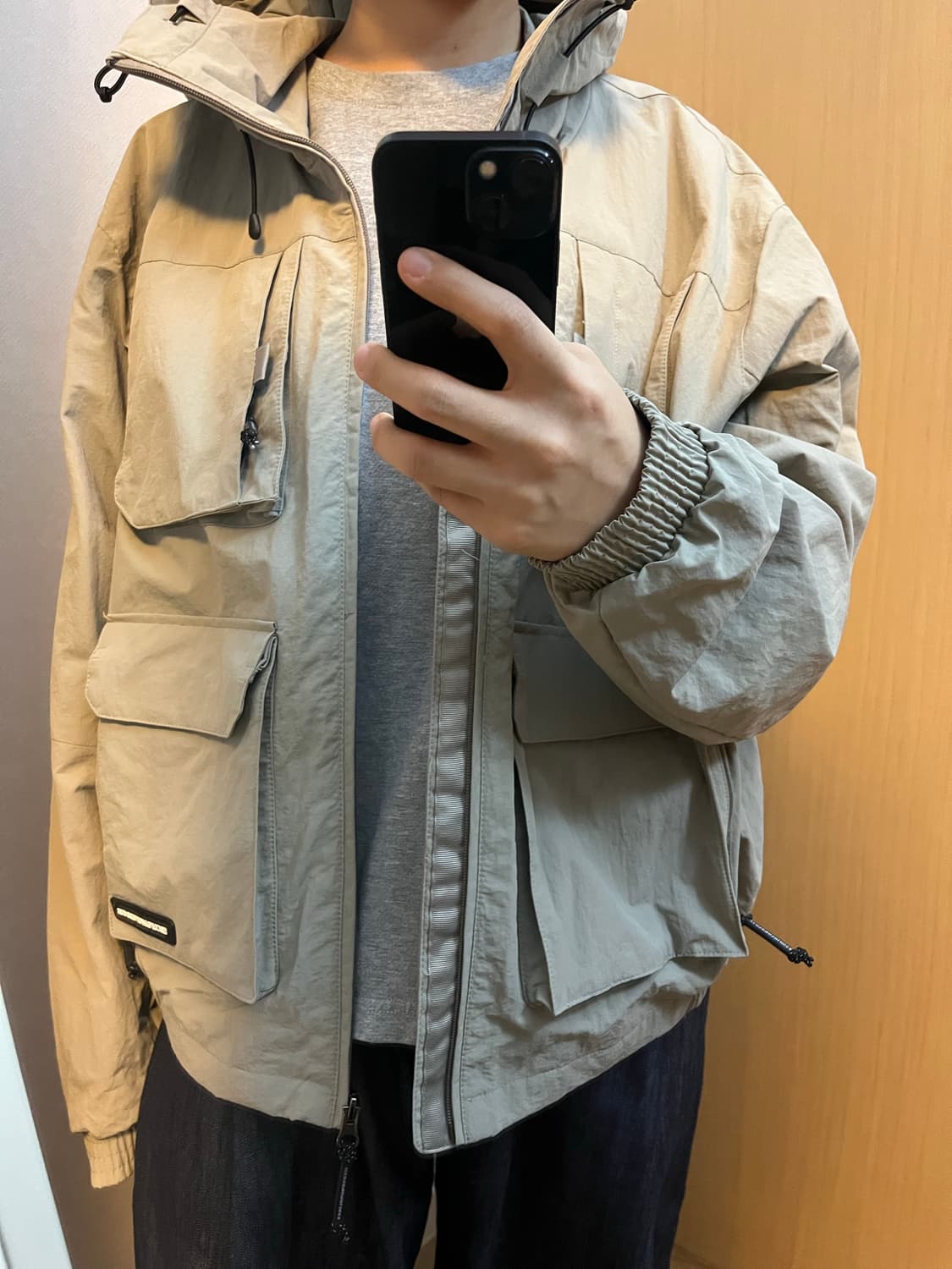 세컨모놀로그 바람막이 상품이미지2