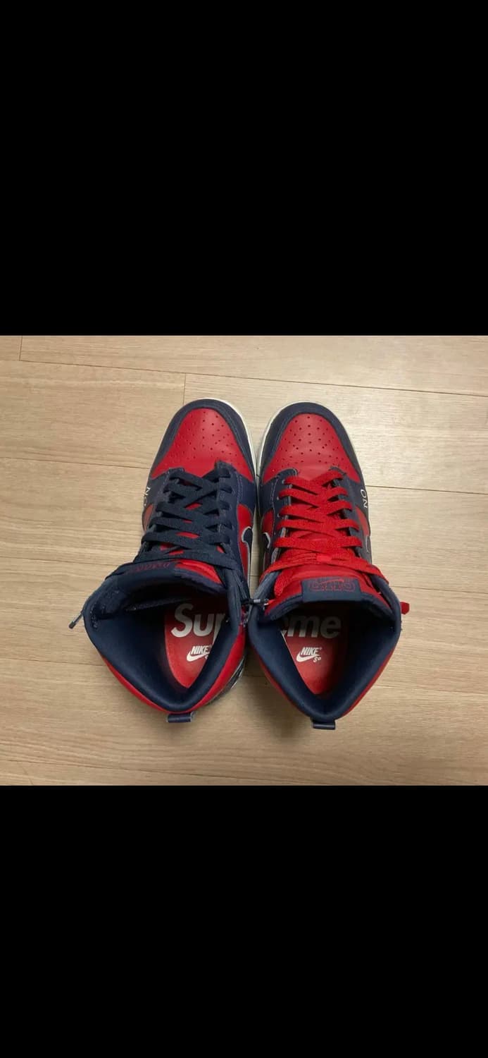 나이키 슈프림 sb 덩크 하이 상품이미지2