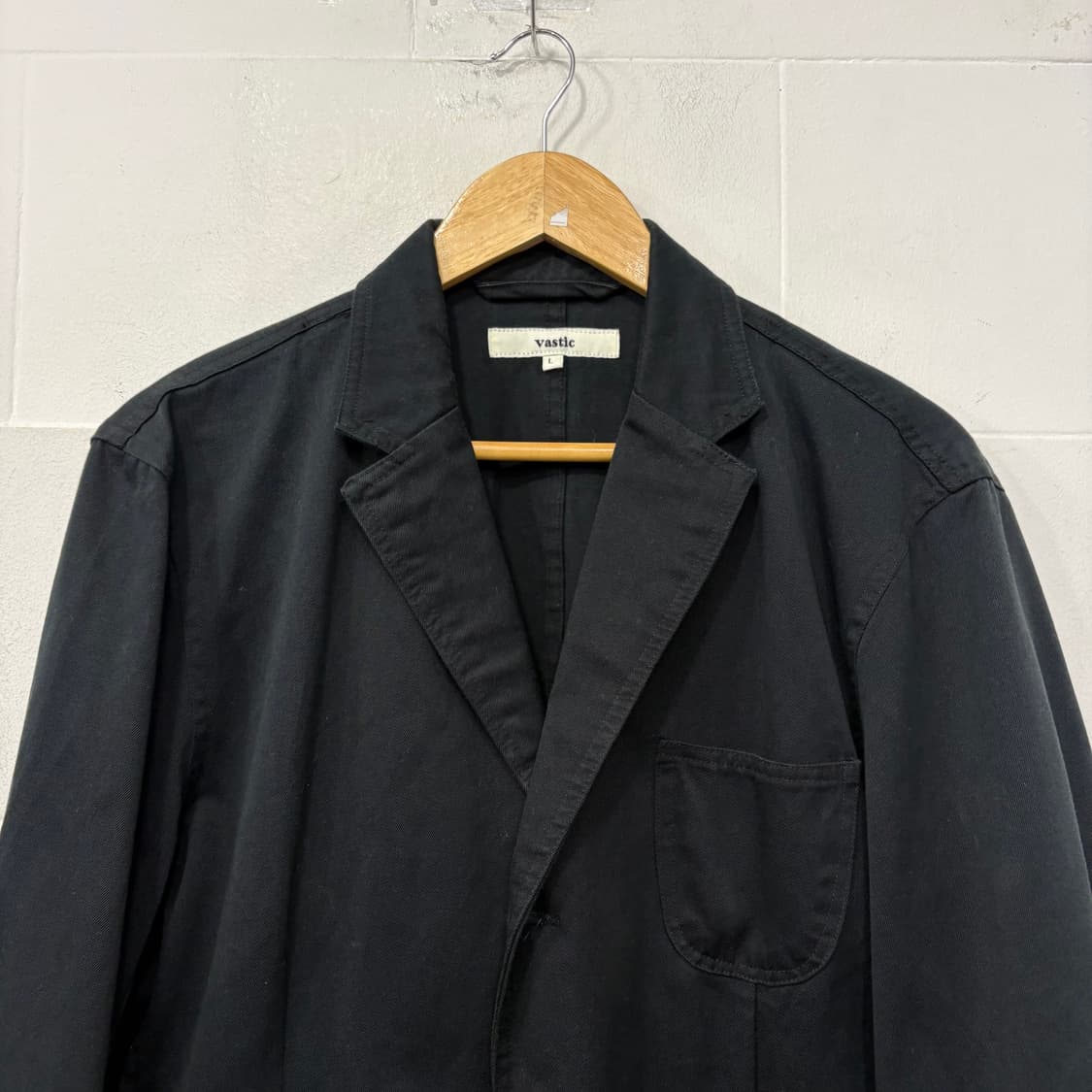 바스틱 워시드 코튼 블레이저 상품이미지2
