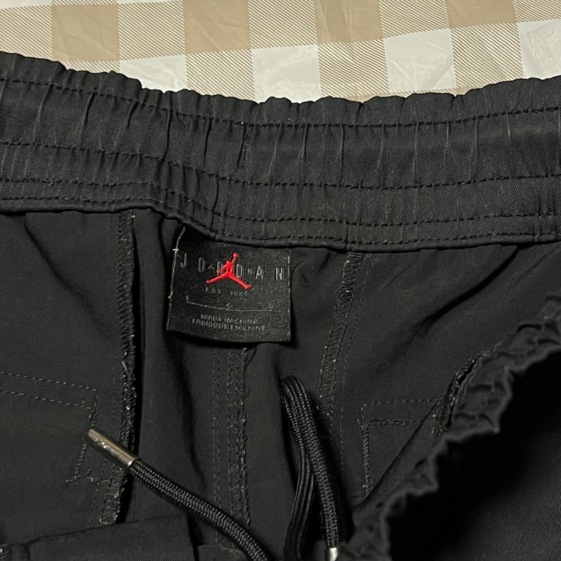 조던 스테이트먼트 에센셜 카고팬츠 L 블랙 검정 바지 카고 상품이미지3