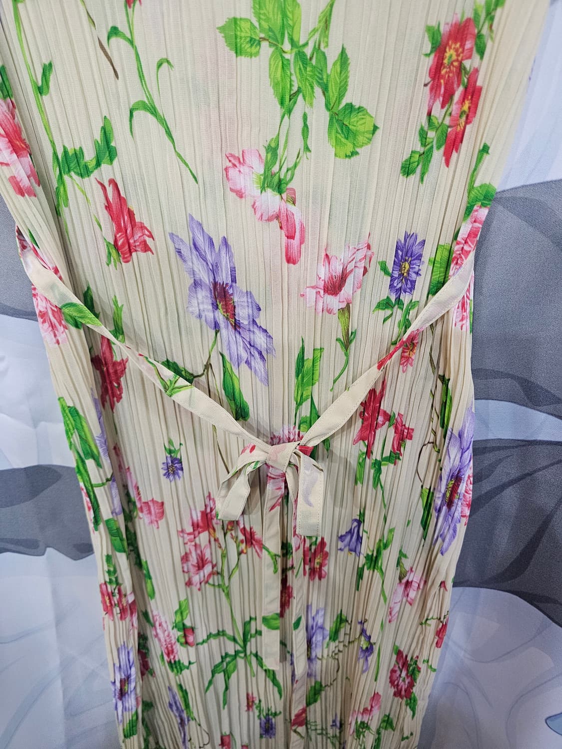 겐조  플리츠 플로럴 원피스  상품이미지2