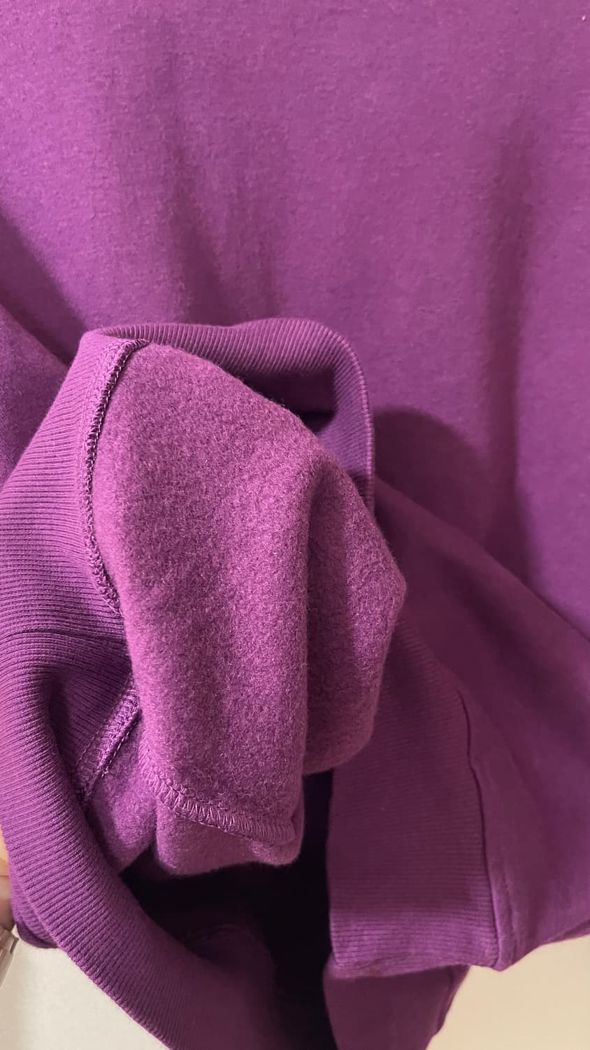 택달린 새상품) 챔피온 해리티지 셰르파 크루 블록 로고 뽀글이 맨투맨 S 상품이미지8