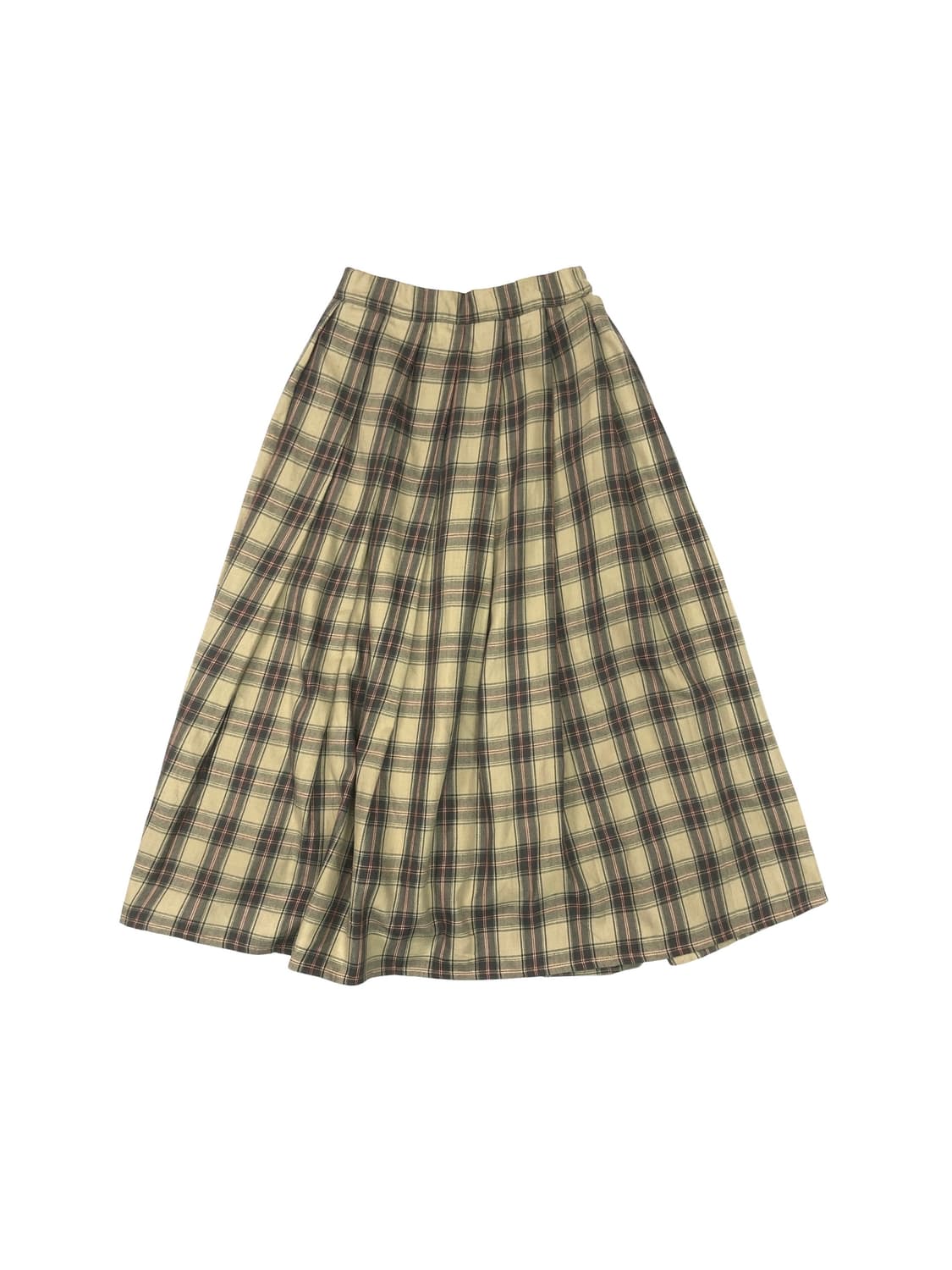 JPN check skirt 상품이미지1