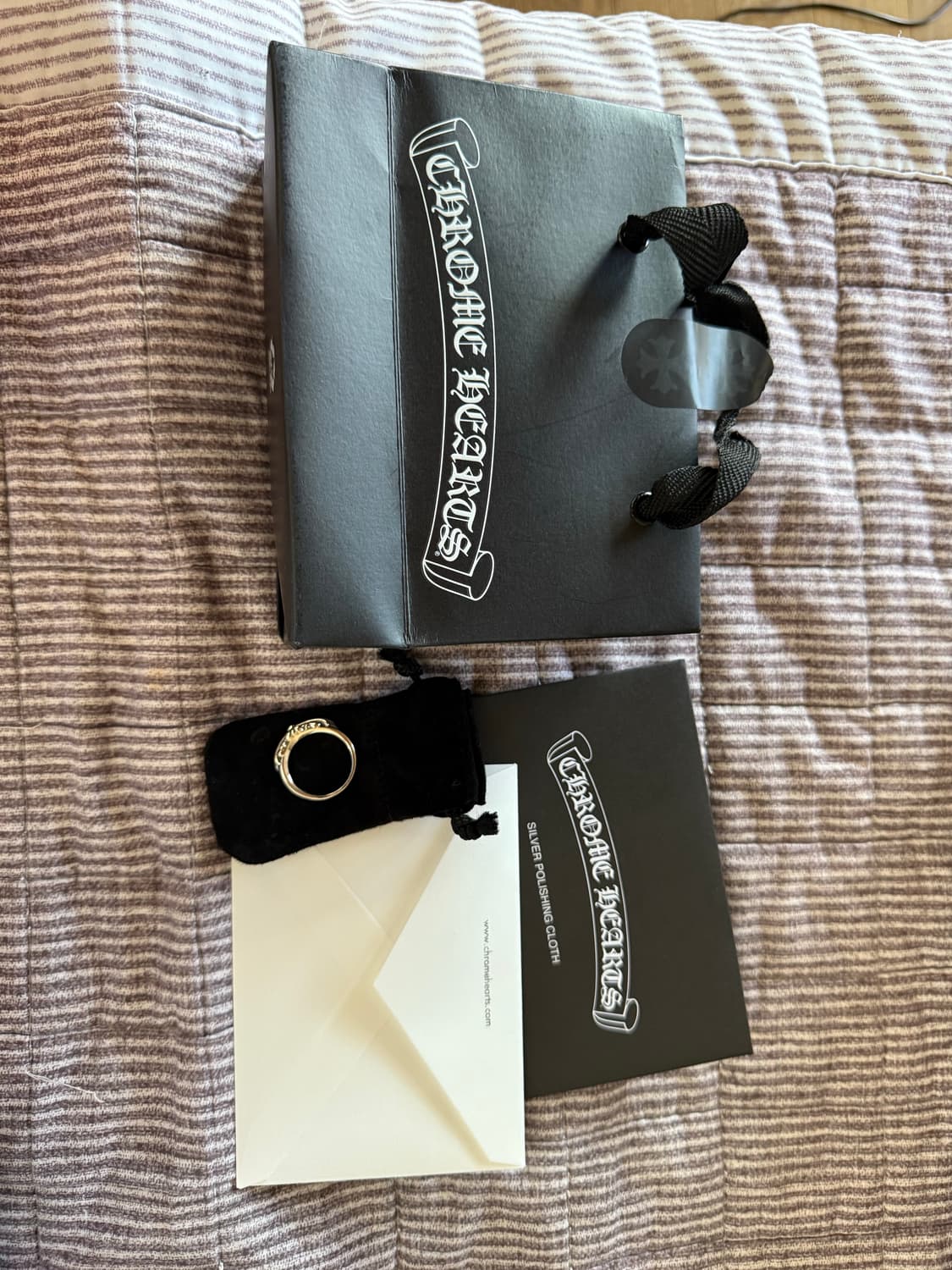 새상품 크롬하츠 베이비플로랄링 us10 상품이미지2