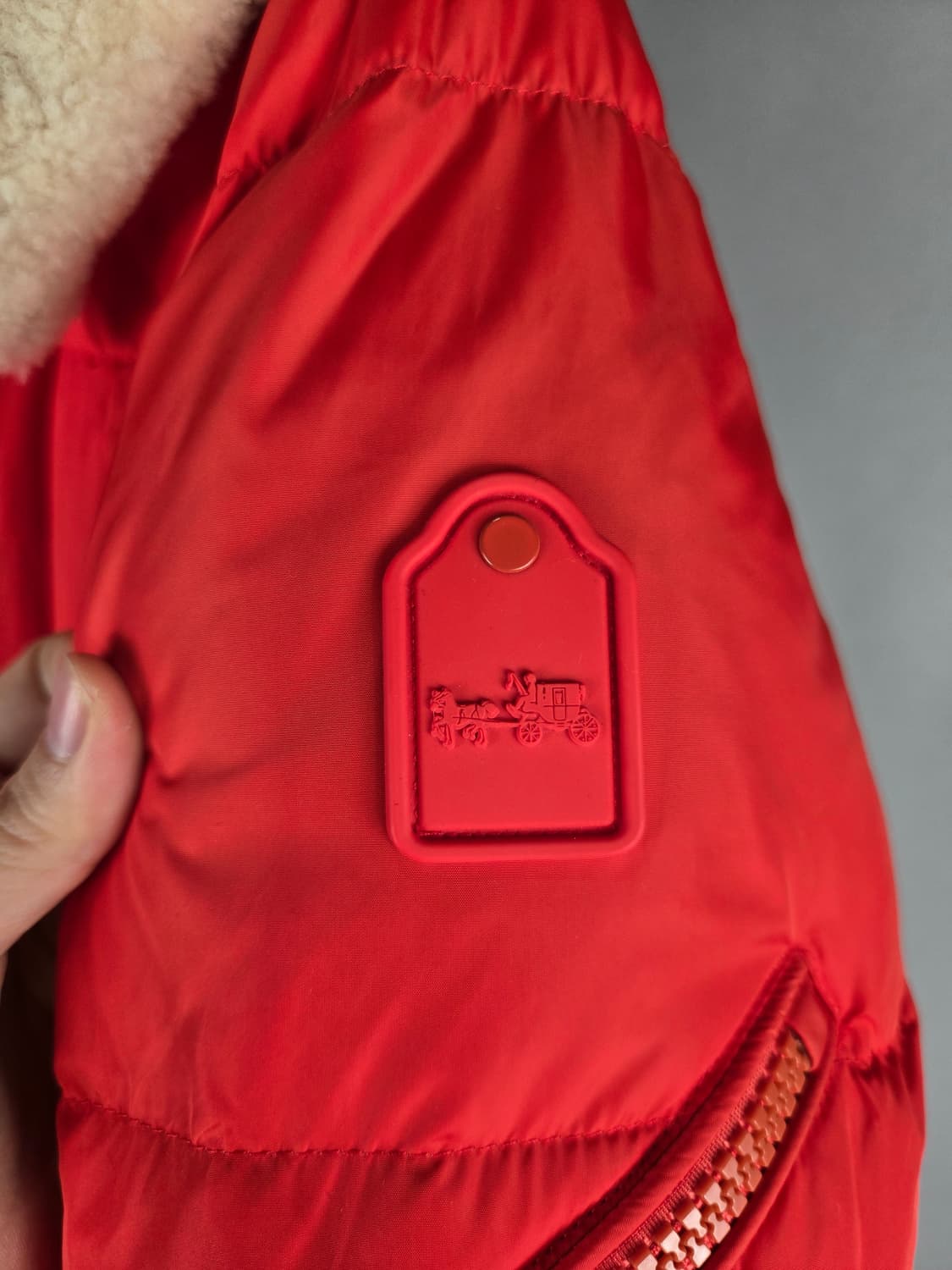 COACH 코치 S 여성 덕 다운 패딩 정품 상품이미지4