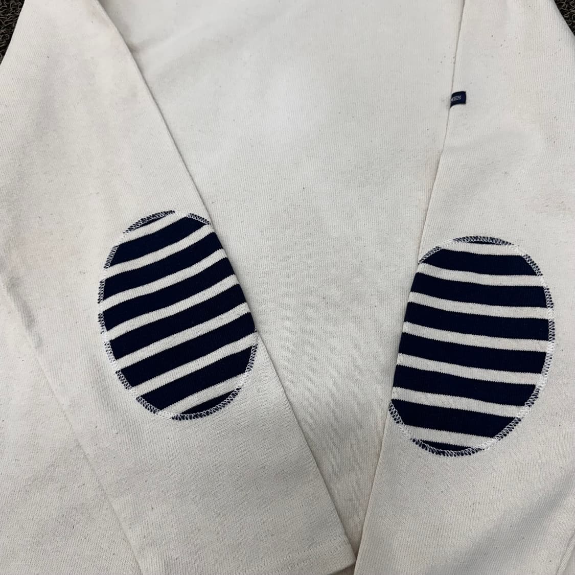 SAINT JAMES 세인트제임스 엘보패치 롱슬리브 맨투맨 SM 상품이미지5