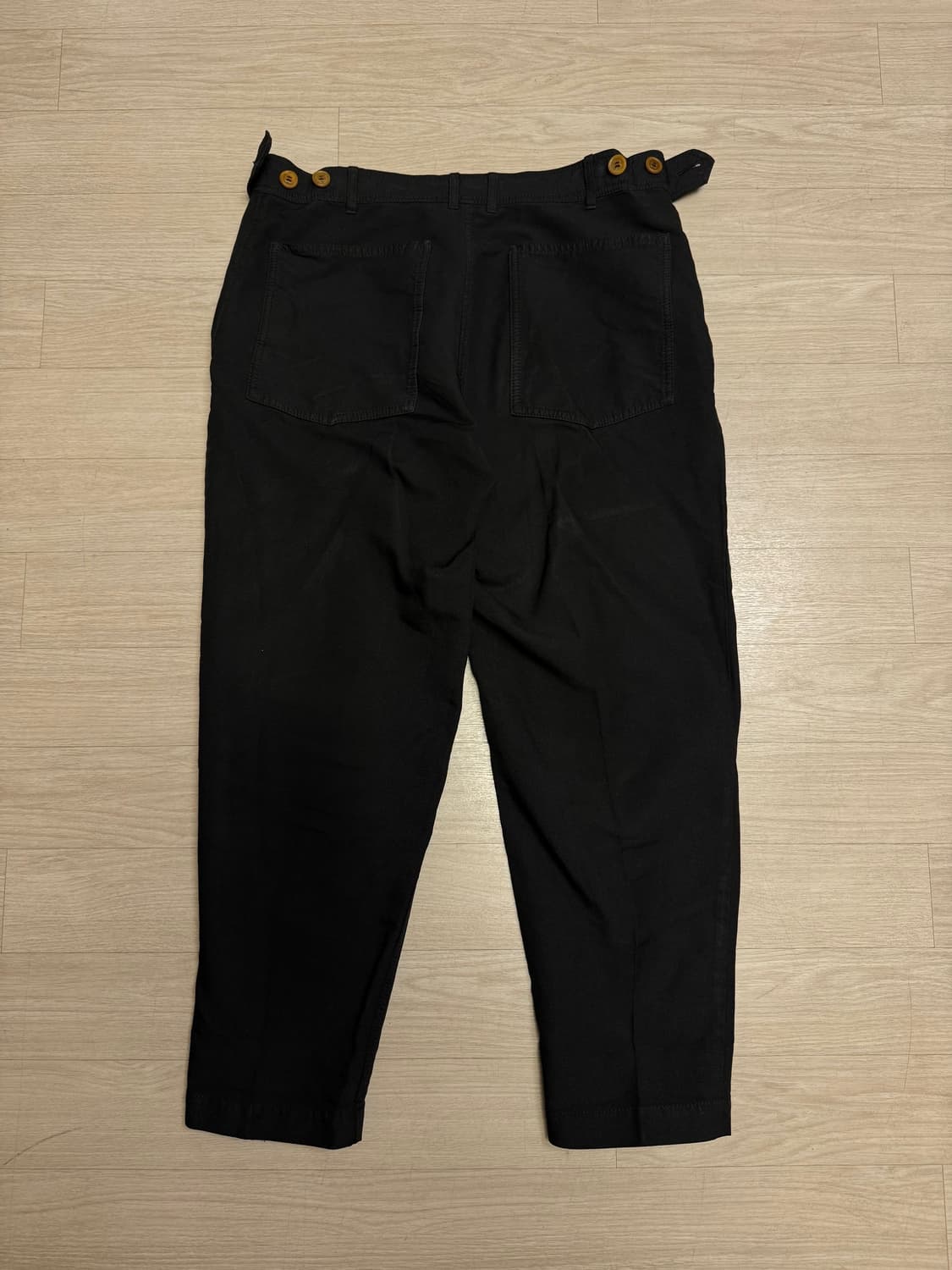 꼼데가르송 옴므 듀 축융 폴리 팬츠 L 상품이미지2