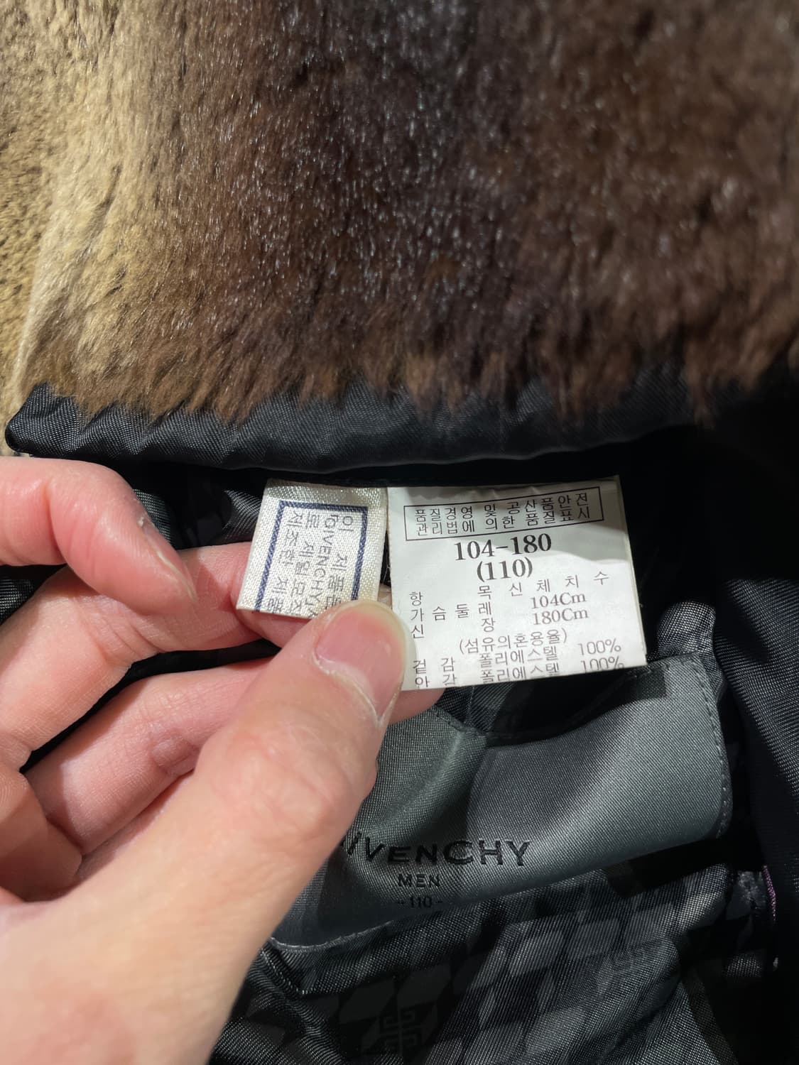 지방시 맨 클래식 폴리에스터 자켓 상품이미지9