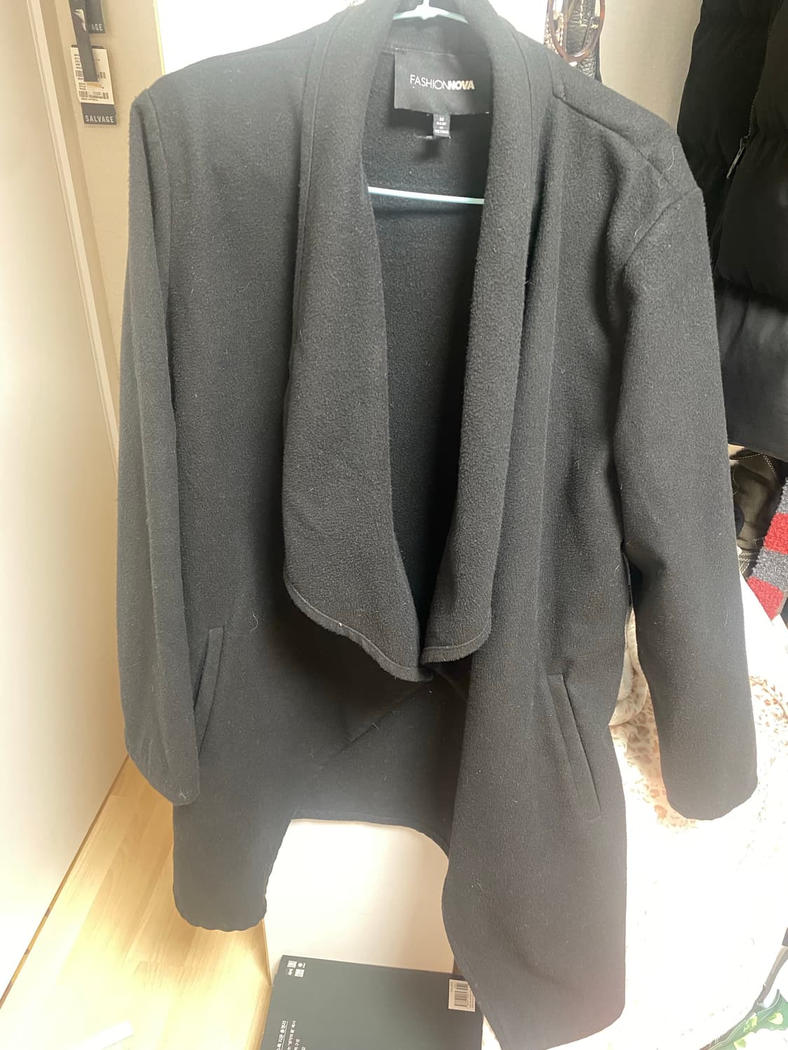 드레이핑 코트 상품이미지1