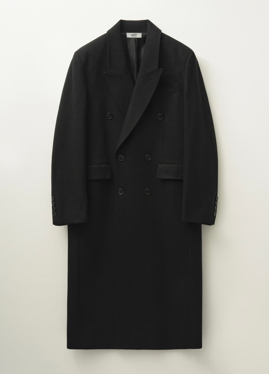 발렌티누스 더블 코트 FELTRO 블랙 상품이미지4
