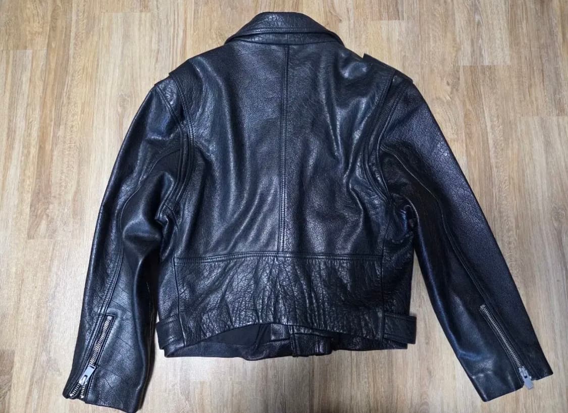 자라 라이더 버팔로 소가죽 자켓 XL 상품이미지2