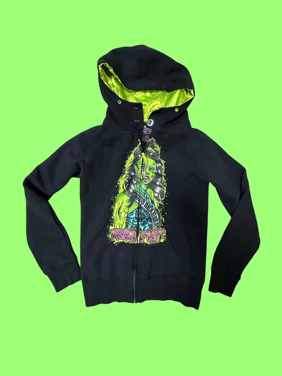 iron fist 좀비 후드집업 상품이미지1