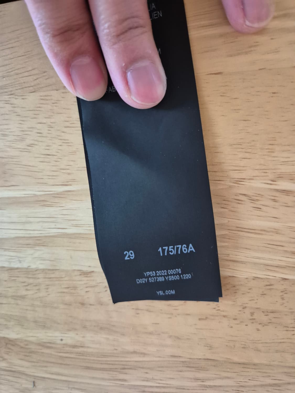 생로랑 블랙진 29 새상품 상품이미지5