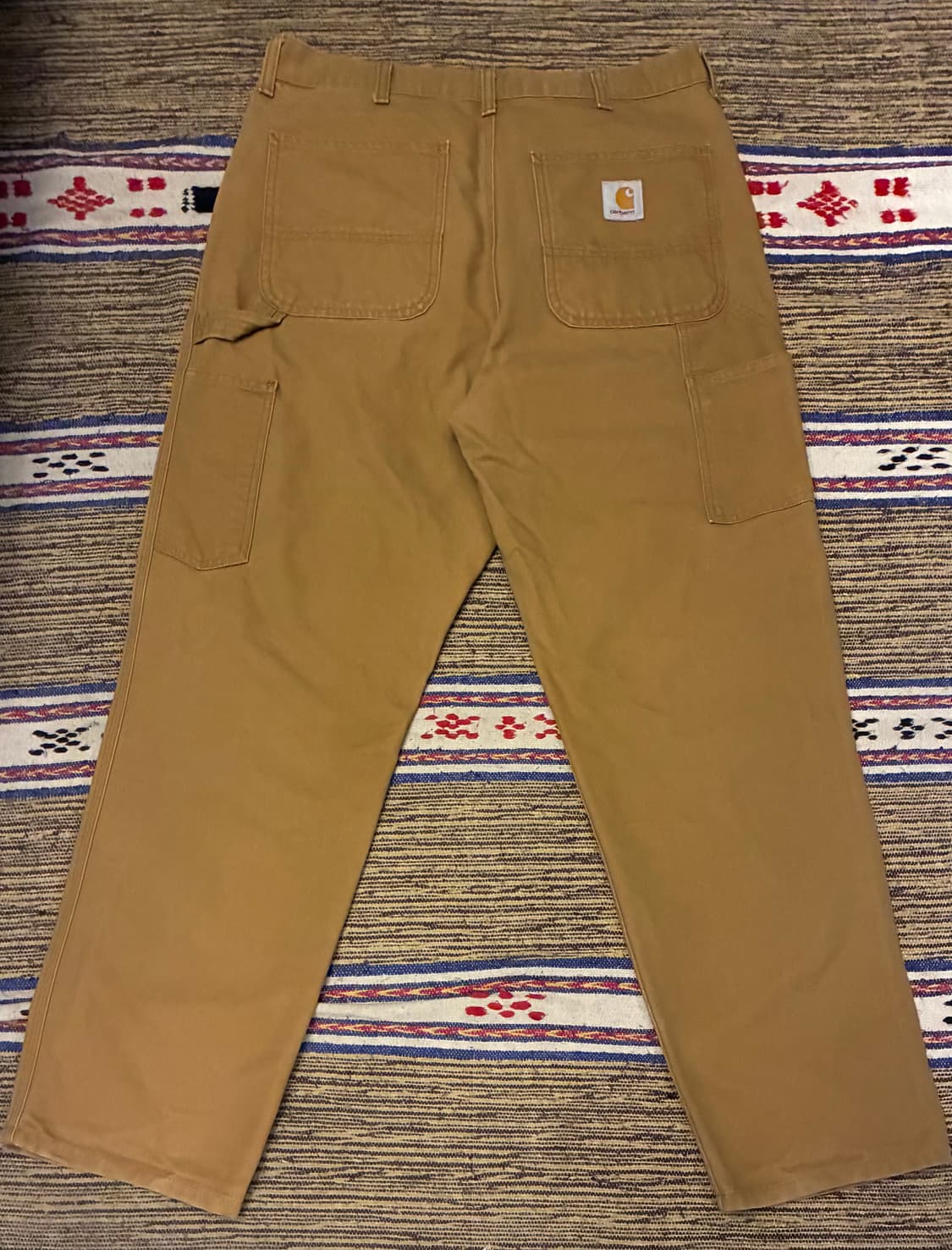 (34)칼하트 오가닉코튼 캔버스 싱글니 워크팬츠 카펜터팬츠 상품이미지1