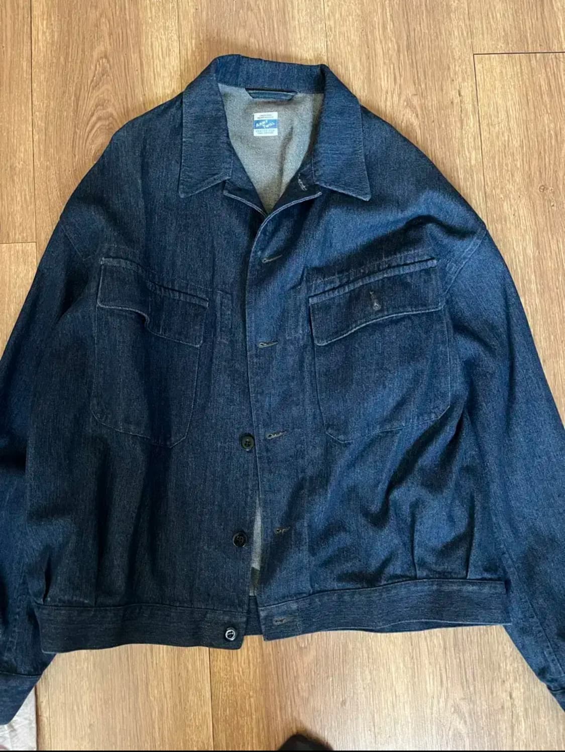 Army twill 데님자켓 L사이즈 상품이미지1