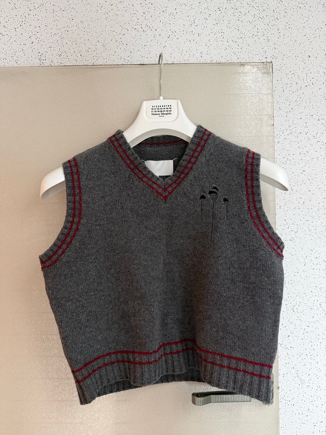 마르지엘라/디스트로이드 크롭니트/M 상품이미지1