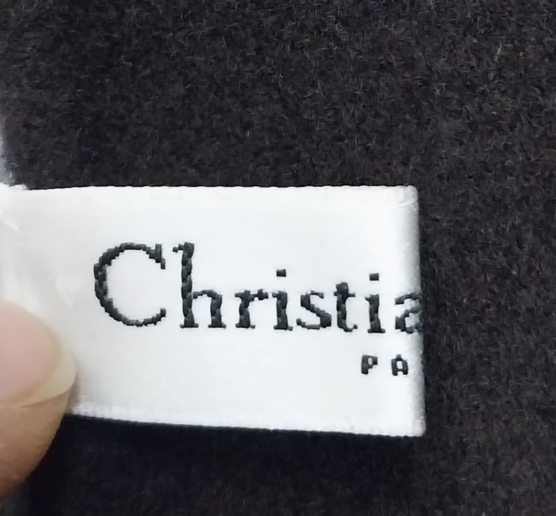 디올 버건디 롱 코트 상품이미지7