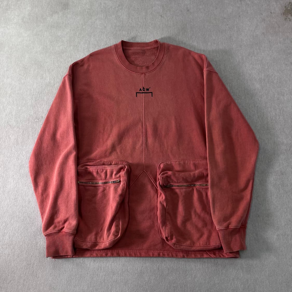 100 어콜드월 투포켓 맨투맨 상품이미지1