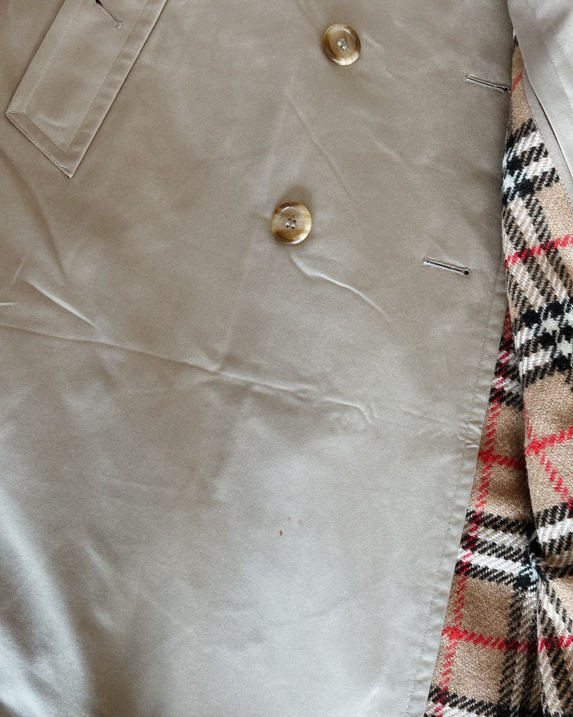 버버리 트렌치코트(내피 있음) 상품이미지6