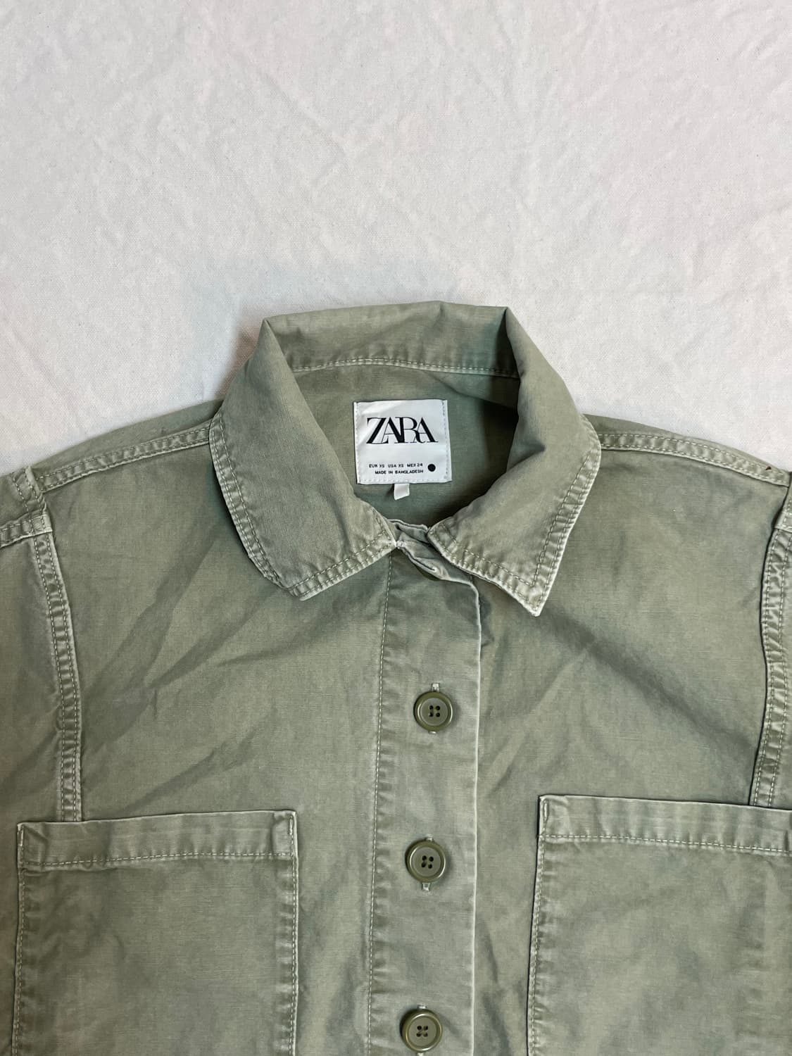 자라 코튼 자켓 상품이미지2