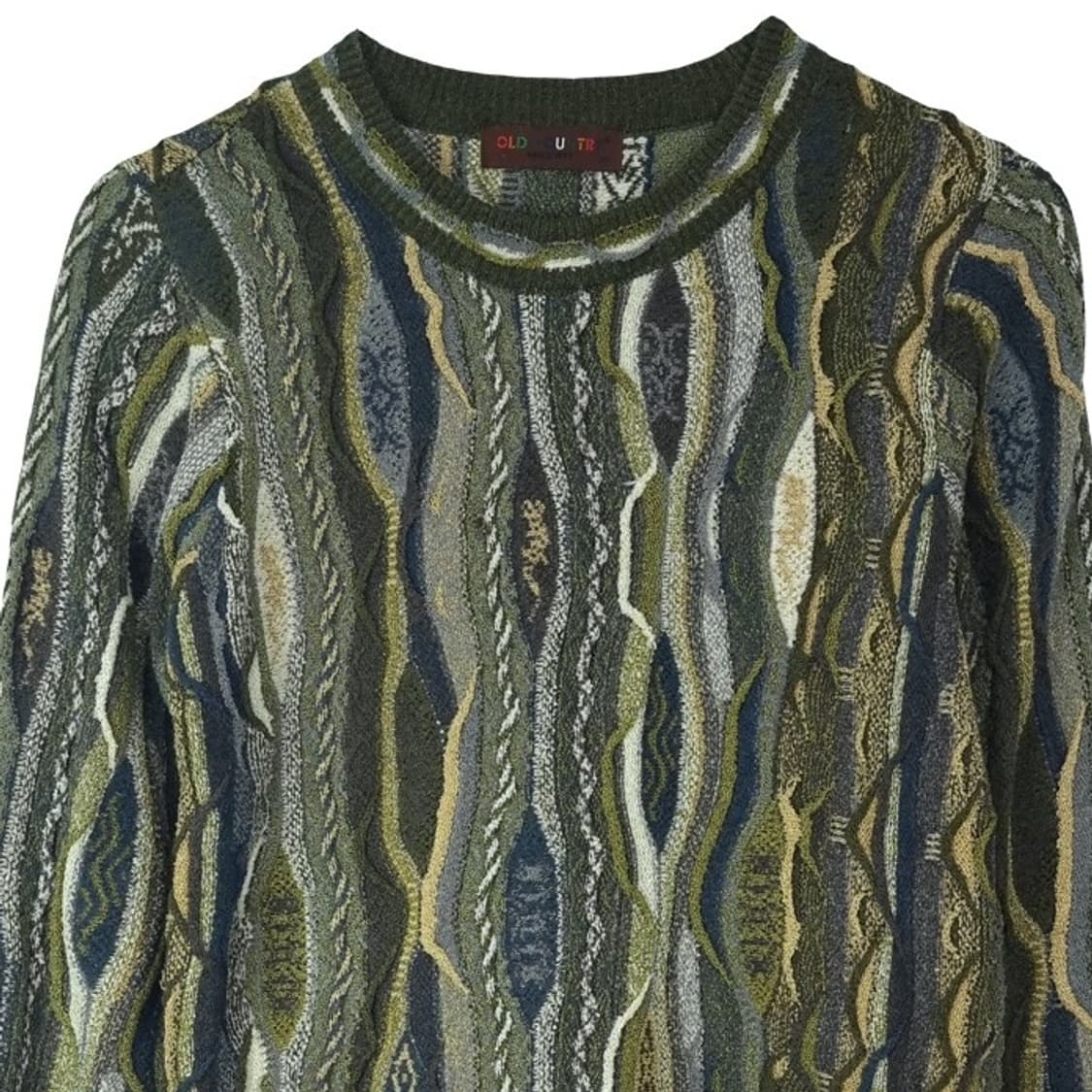 [빈티지] 에스닉 3D 케이블 쿠지맛 니트 M17821 상품이미지4