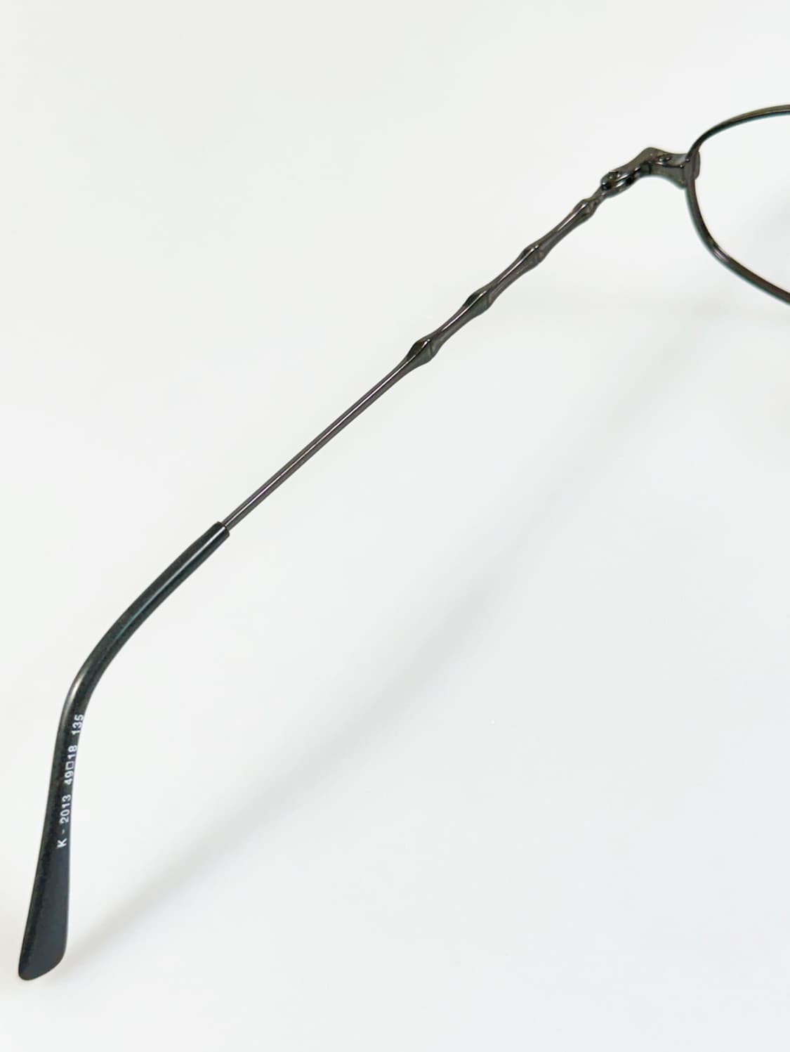 일본제 SNIPE 슬림 오벌 블랙 골드 메탈 빈티지 안경 상품이미지7
