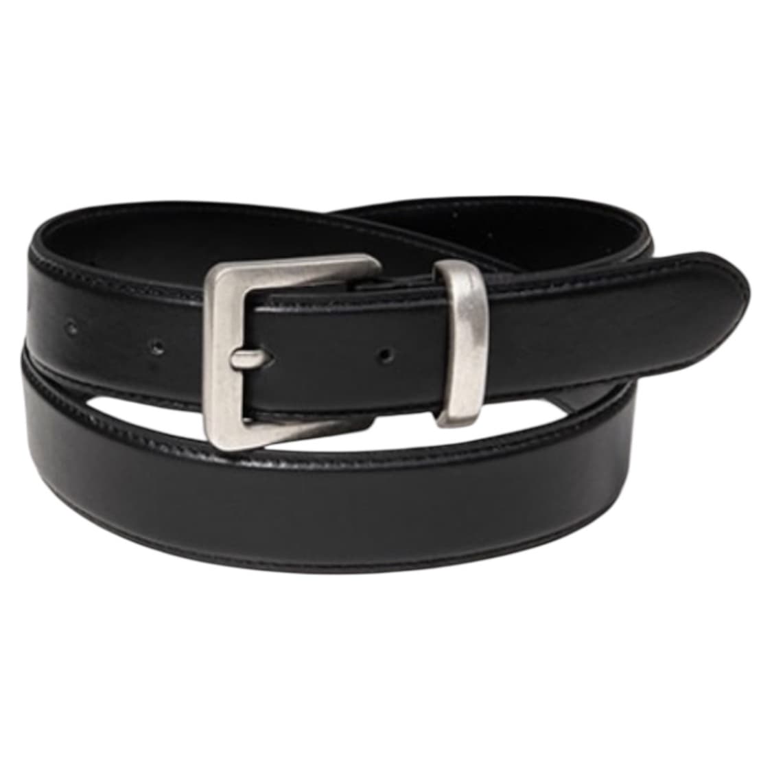 [무배/실물O] 할렌 스퀘어 빈티지 실버버클 소가죽 벨트 블랙 상품이미지3