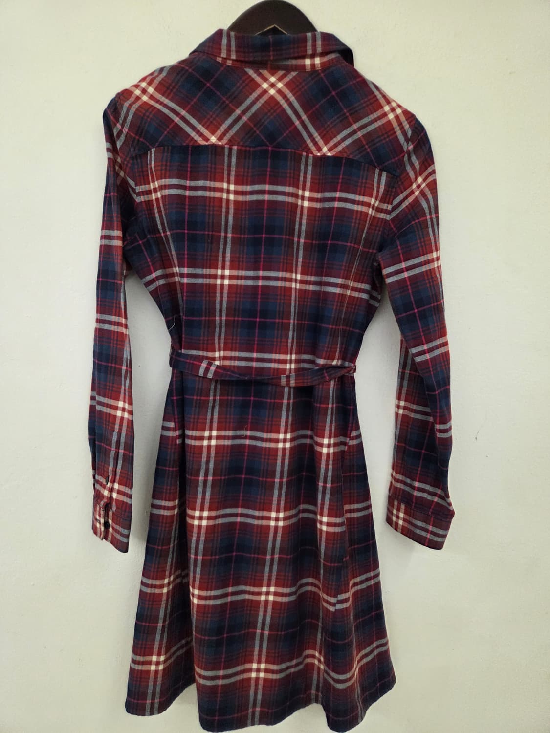 라코스테 체크 셔츠 원피스 38 상품이미지4