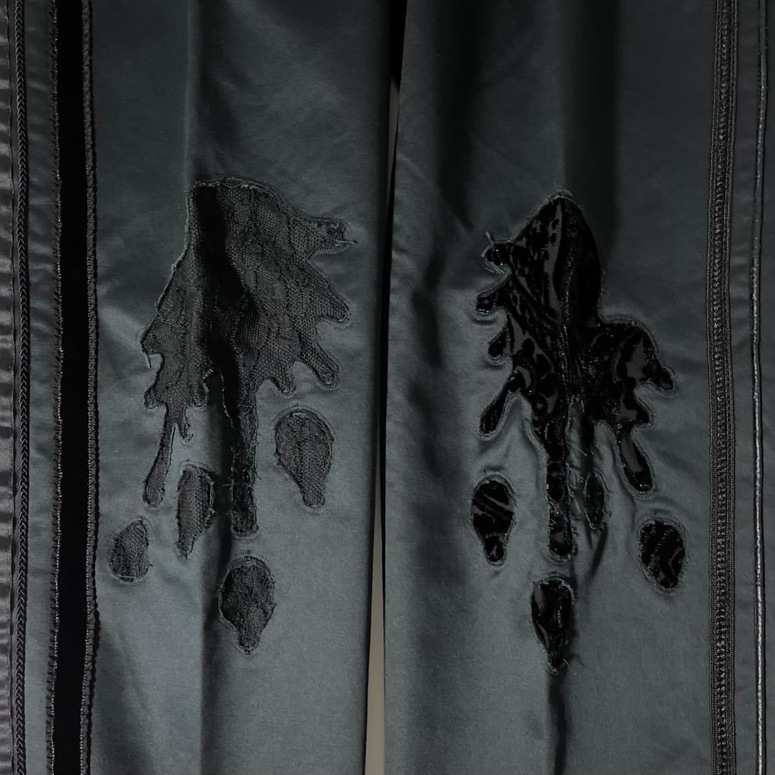 넘버나인 2002 잉크 데미지 드레스 팬츠 상품이미지3