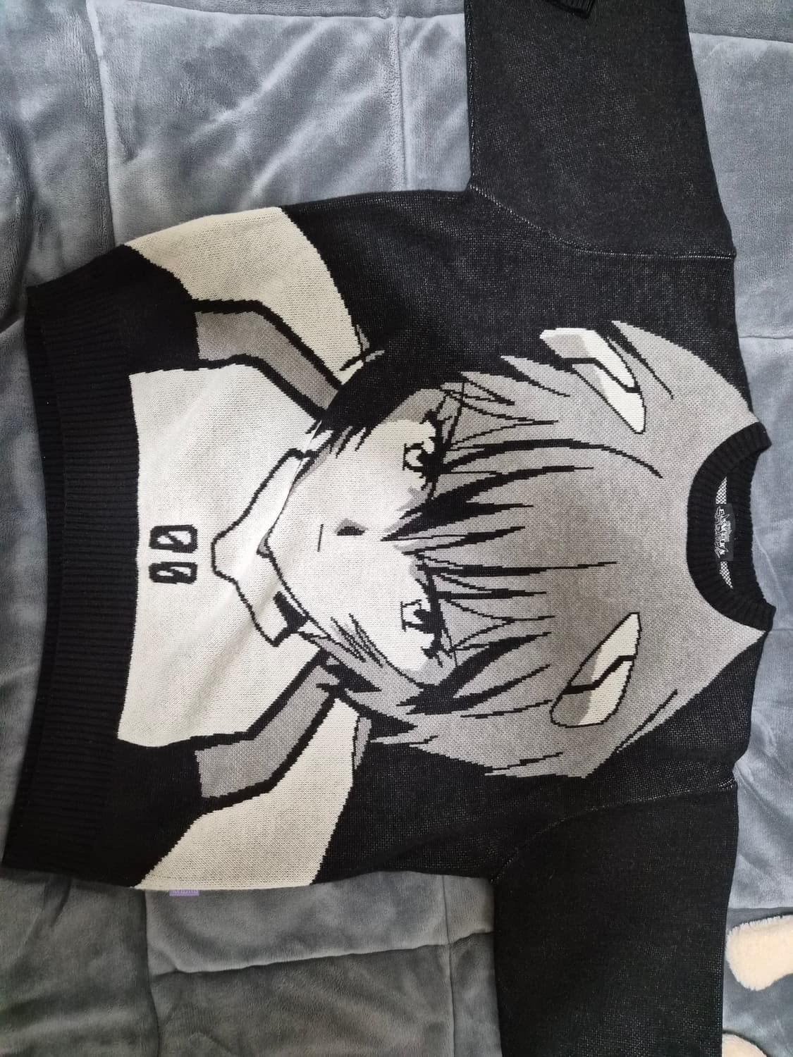 마하그리드 X 에반게리온 아야나미 레이 니트 상품이미지2