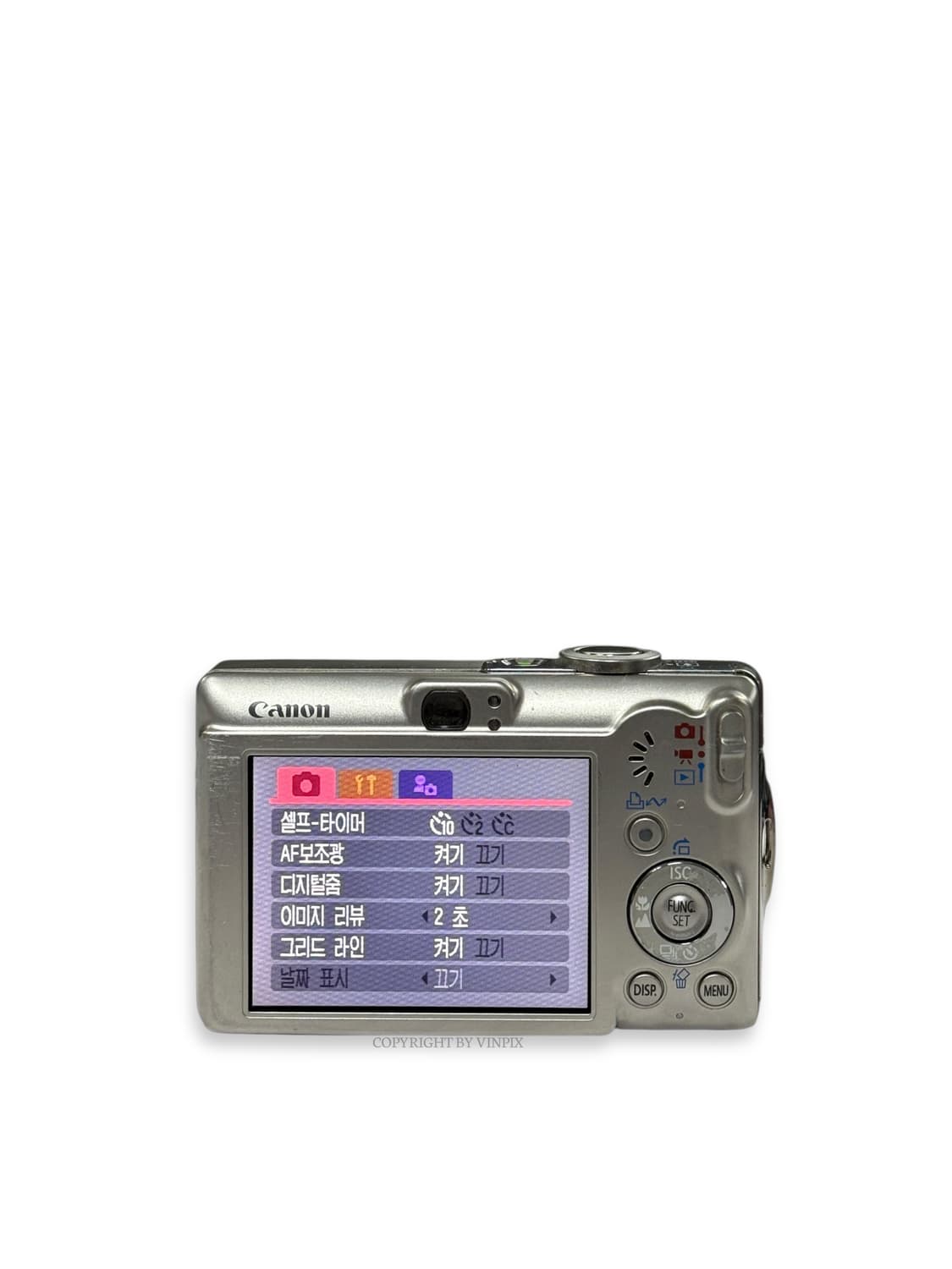 캐논 익서스 60(ixus 60, ixy 70) 디지털 카메라 디카 상품이미지9