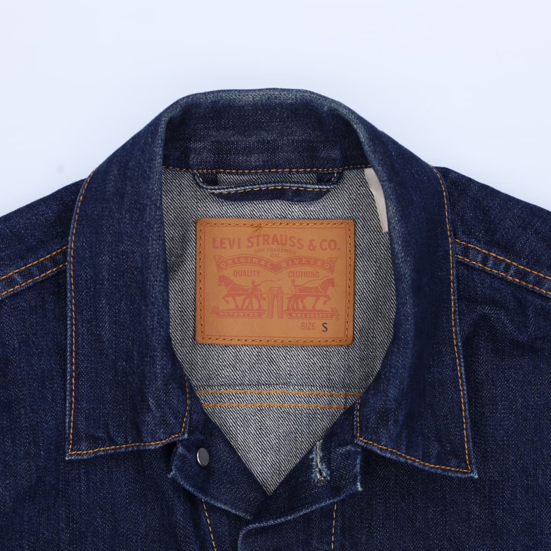 S 리바이스 데님 트러커 청자켓 N7575 상품이미지3