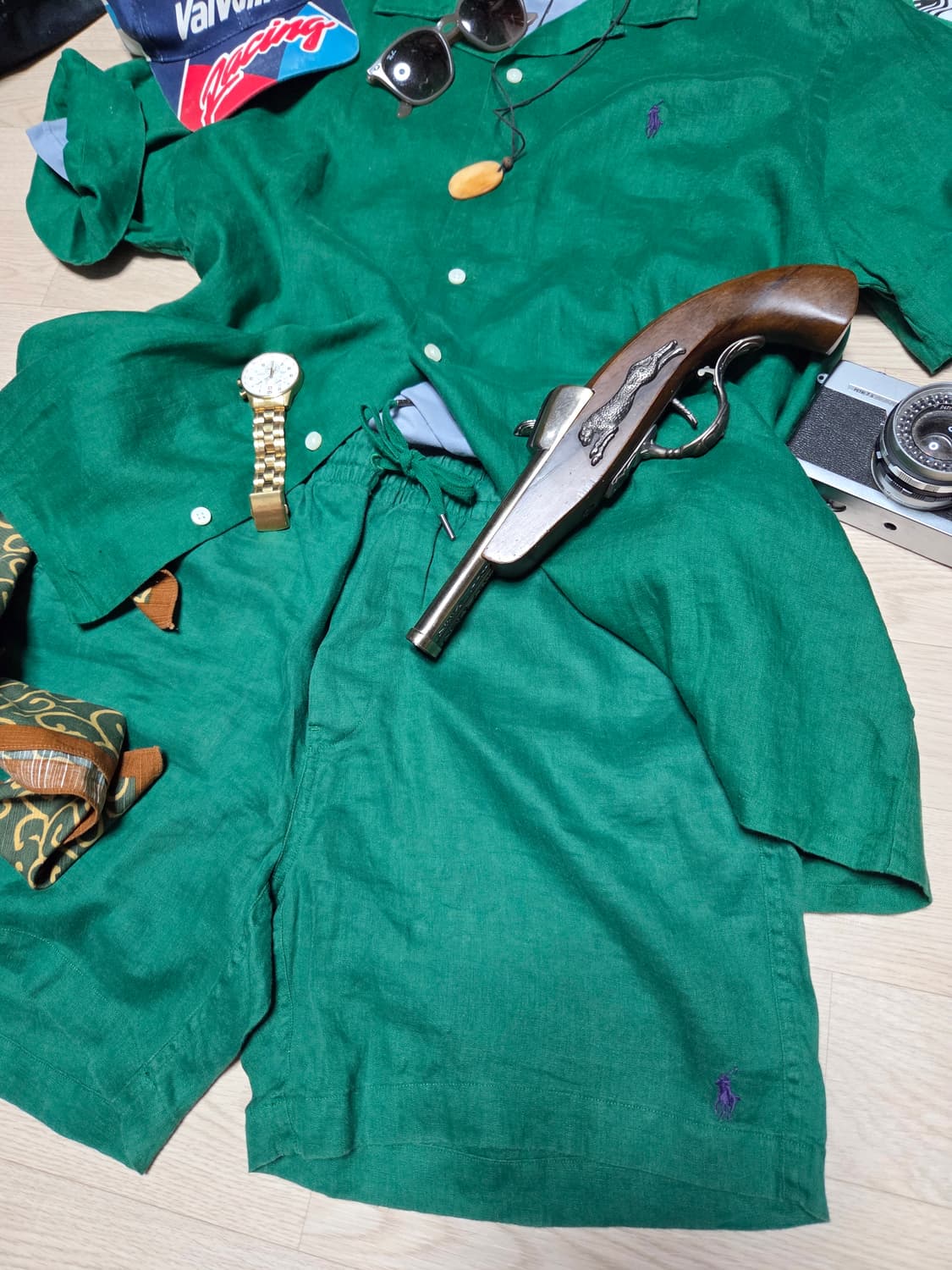 (새상품)(셔츠 팬츠 포함)POLO RALPH LAUREN 린넨  상품이미지8