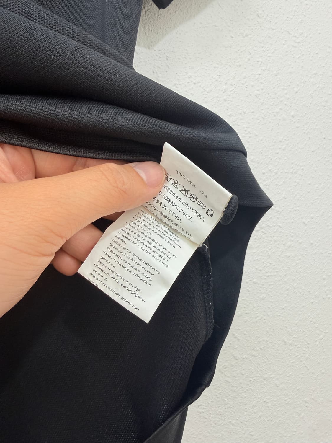 빈티지 오클리 블랙 하프단추 로고 카라티 상품이미지4
