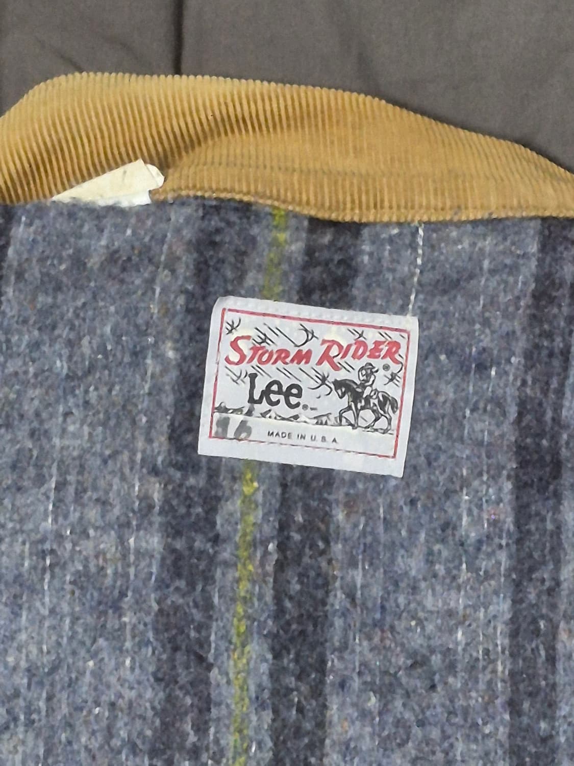 Vintage lee storm rider denim jacket 상품이미지4