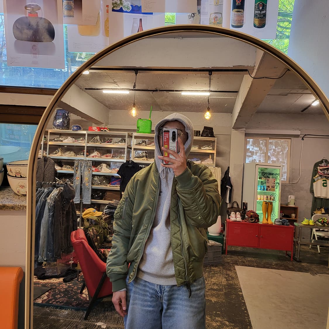 알파인더스트리 MA-1 자켓 (M) 상품이미지2