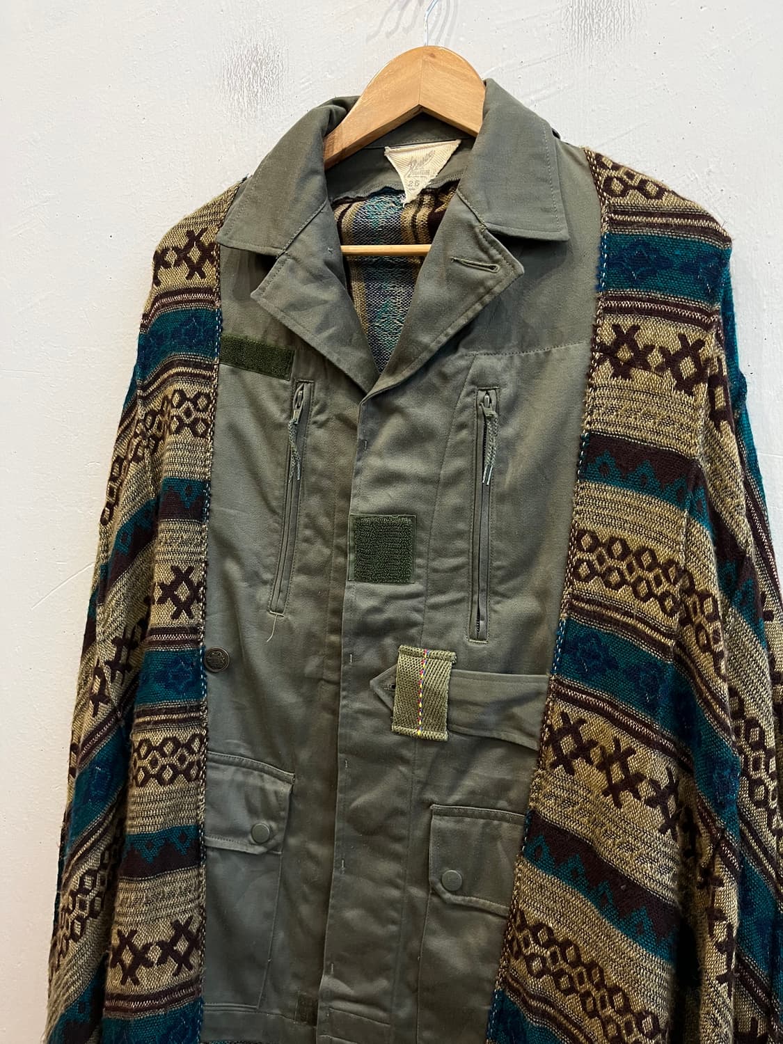 romar quee 밀리터리 에스닉 케이프 Made in JAPAN  상품이미지2