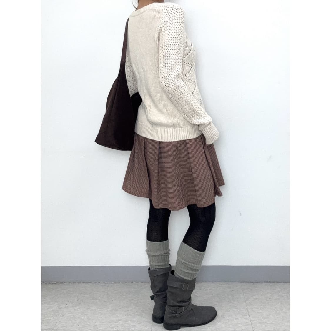 빈티지 아이보리 니트 상품이미지3