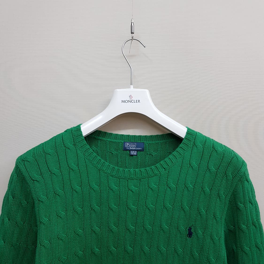 폴로 랄프로렌 클래식 케이블 코튼 니트 보이즈 xl사이즈 상품이미지2