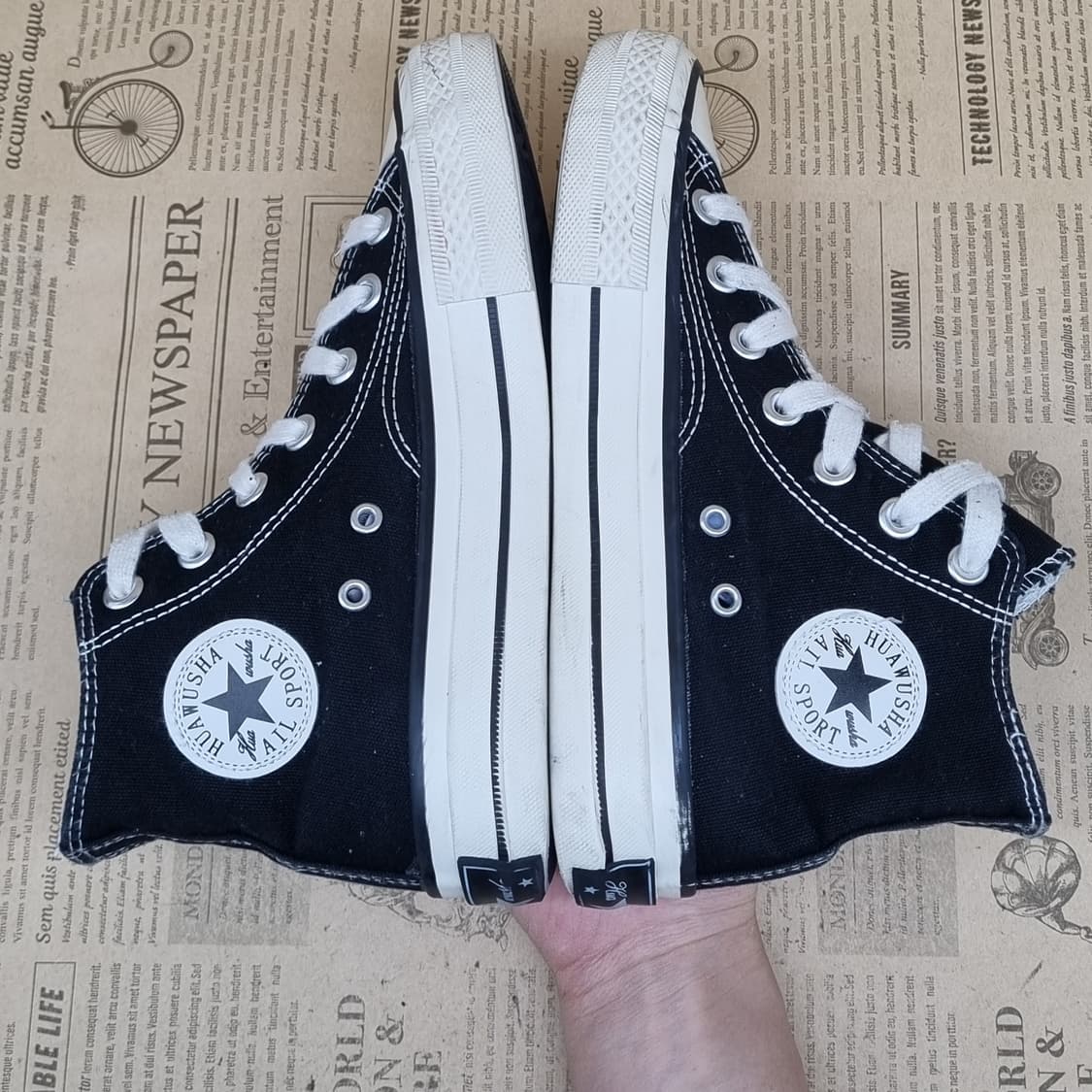 HUAWUSHA 하우샤 여성하이탑240 상품이미지5