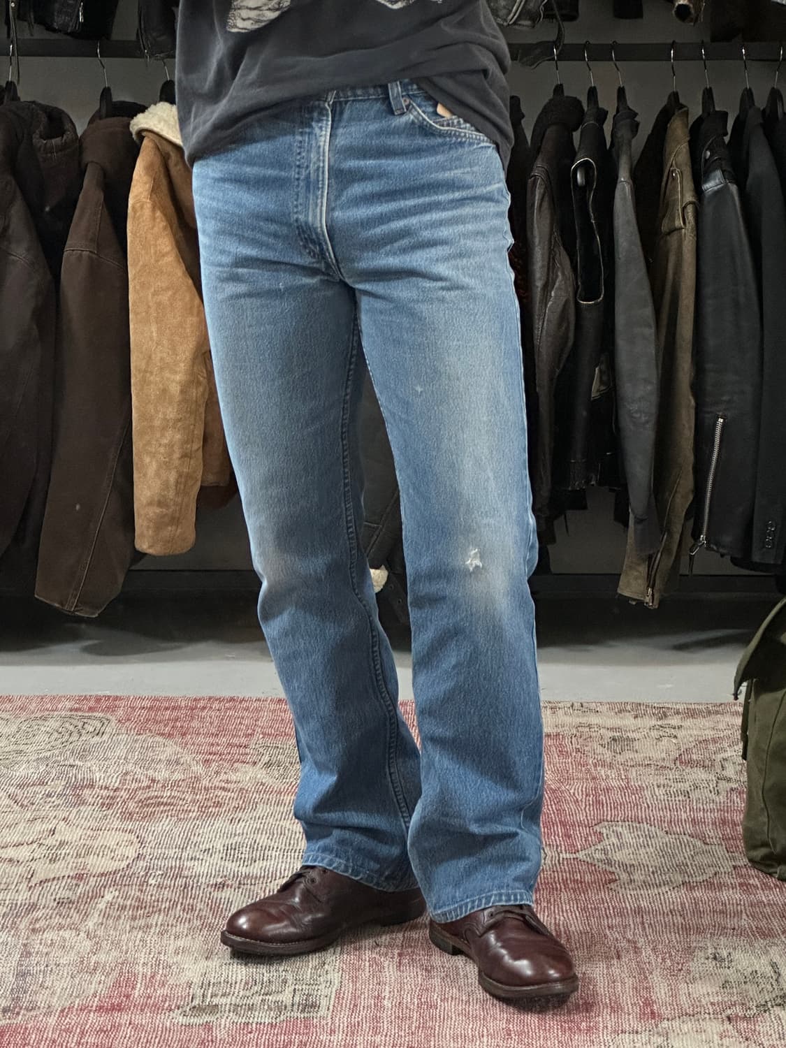 90's USA Made 리바이스 517 부츠컷 플레어진 상품이미지3
