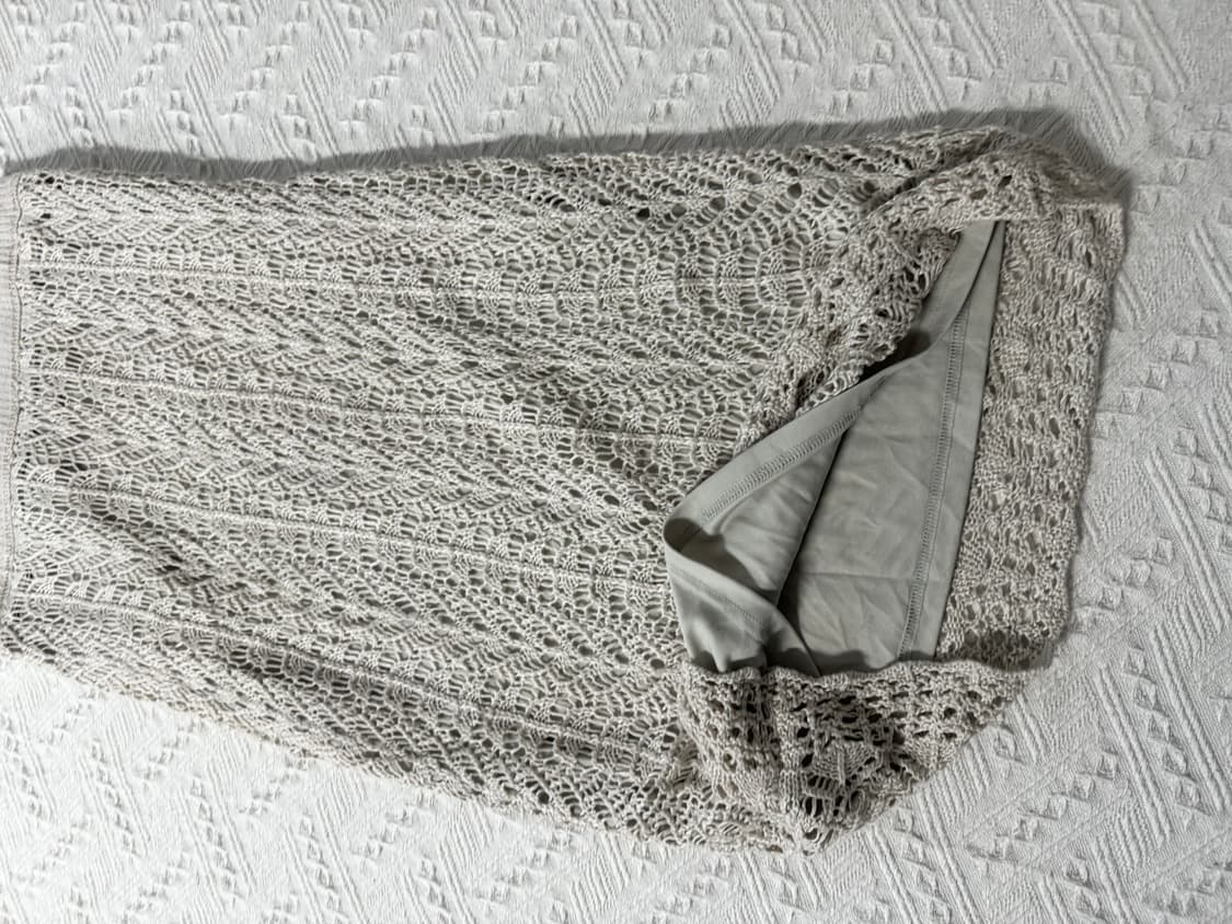 크로셰 니티드 스커트 상품이미지6