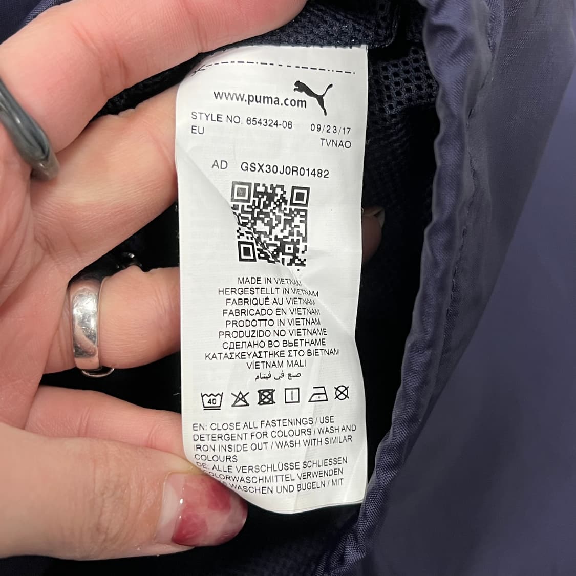 푸마 바람막이 v0724  상품이미지7