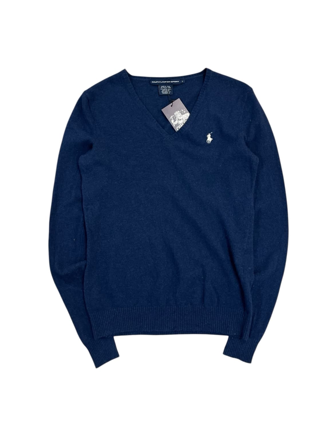 폴로 랄프로렌 브이넥 니트 네이비 L #csz2768 상품이미지3