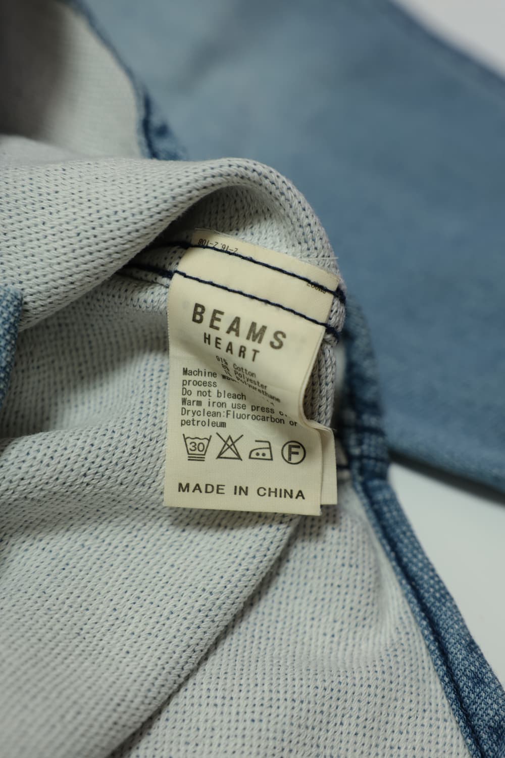 BEAMS HEART Denim Western Shirt Jacket 상품이미지3