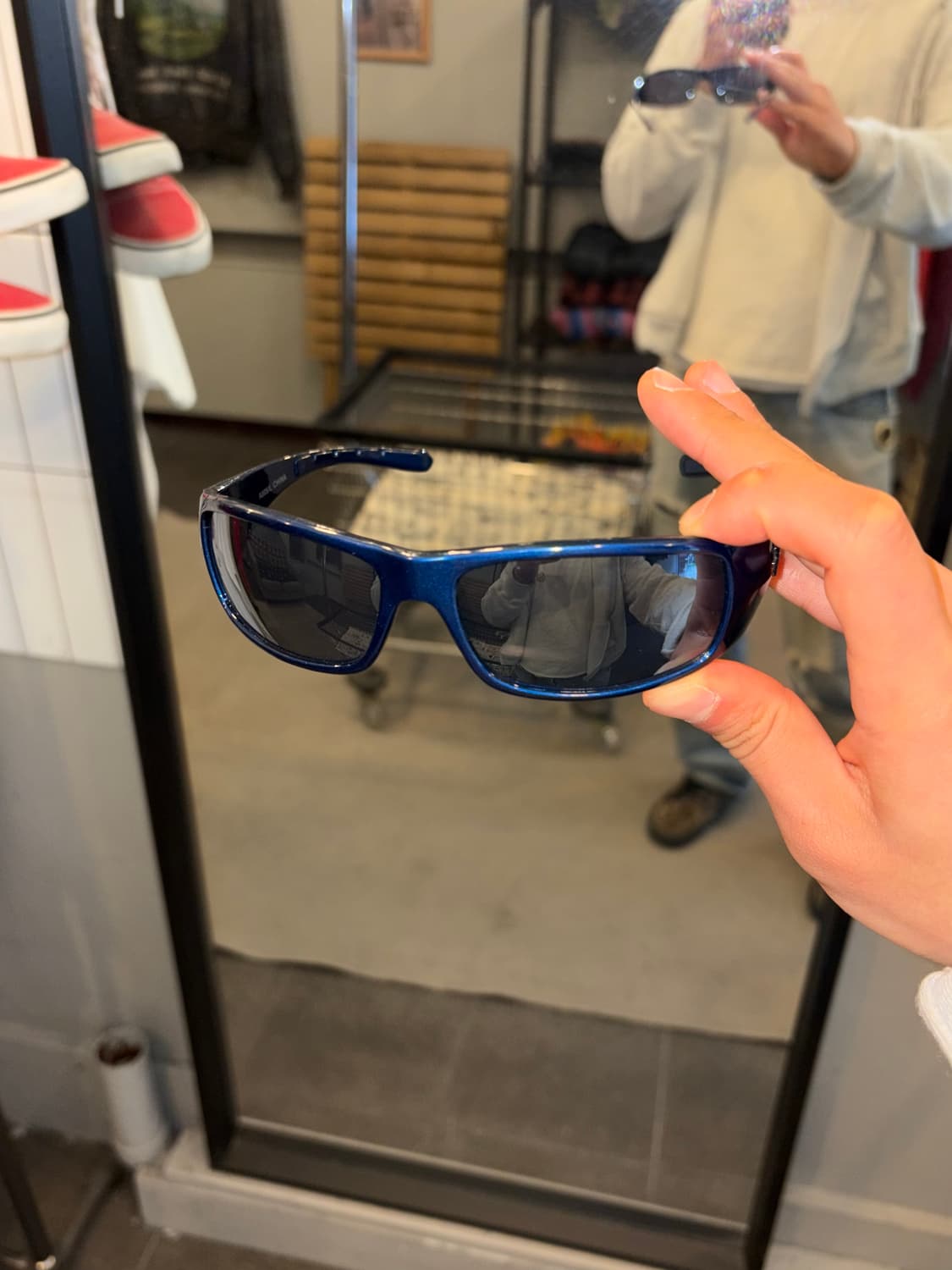 Choppers Motorcycle Rider blue sunglasse 상품이미지8