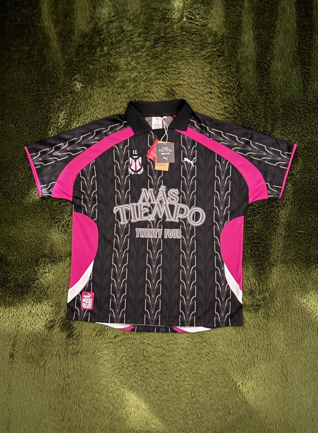 [L] 푸마 X 스켑타 마스 티엠포 콜라보 저지 티셔츠 블랙 상품이미지1