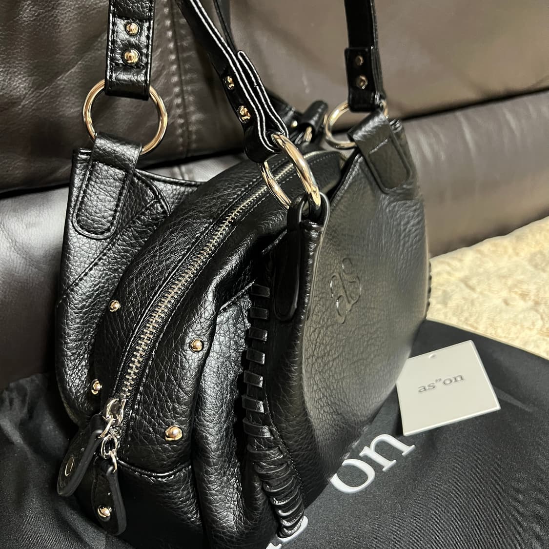 애즈온 보니타 미니백 블랙 상품이미지5