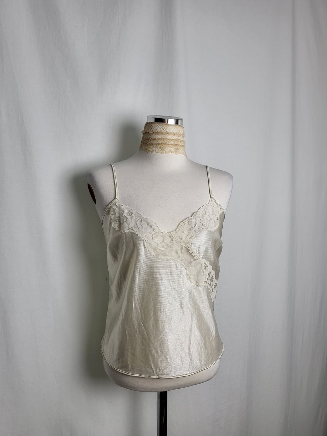 빈티지 아이보리 레이스 숏 슬리브리스 히메 핀터레스트 아사코어 하구미 상품이미지1