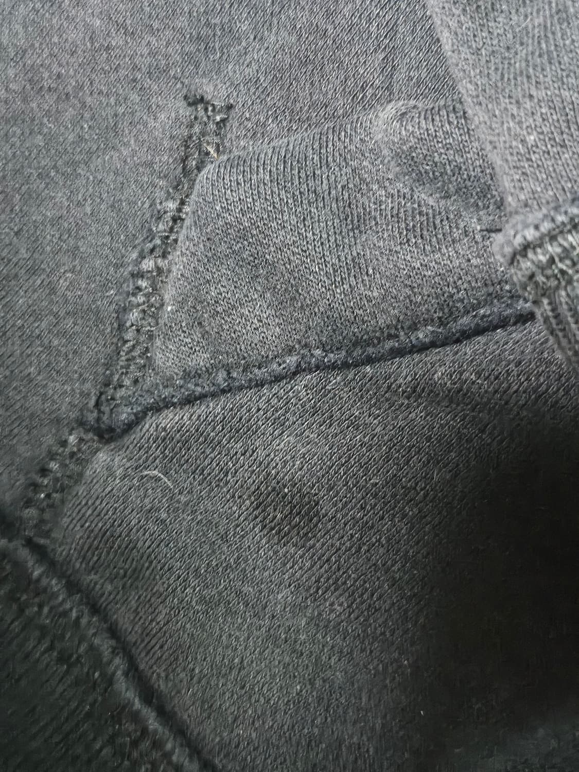 홀리스터 핀터깔 y2k 자수 후드집업 블랙 S 상품이미지4